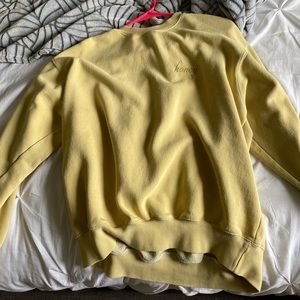 Brandy Melville honey crew neck